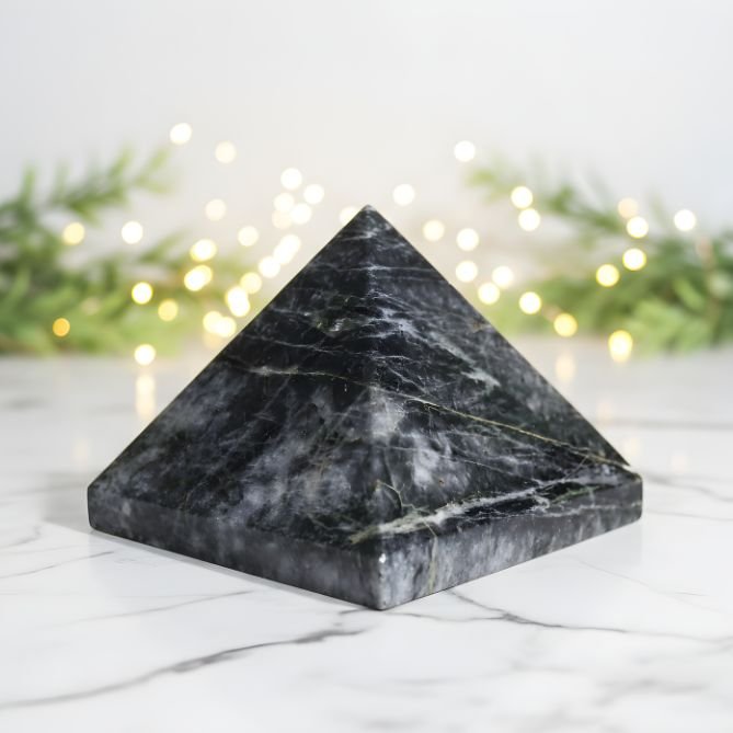 Black Moonstone Pyramid